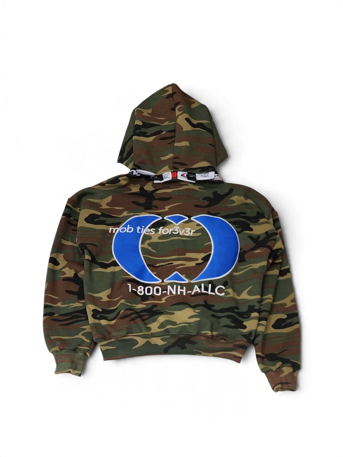 “333” ARMY CAMO HOODIE